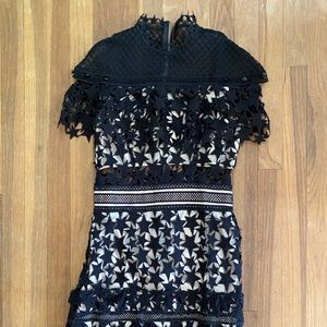 Brand new black cut out dress